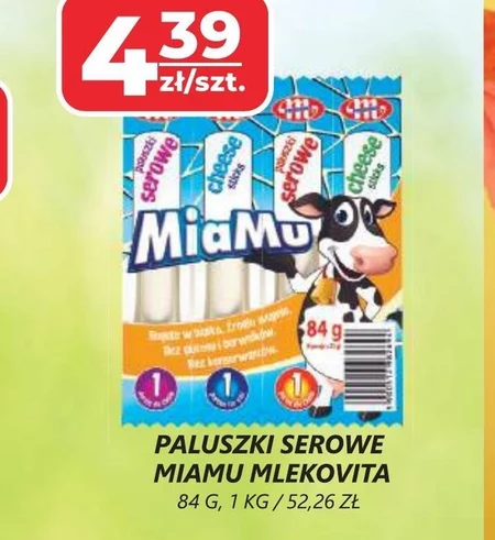 Paluszki serowe Mlekovita