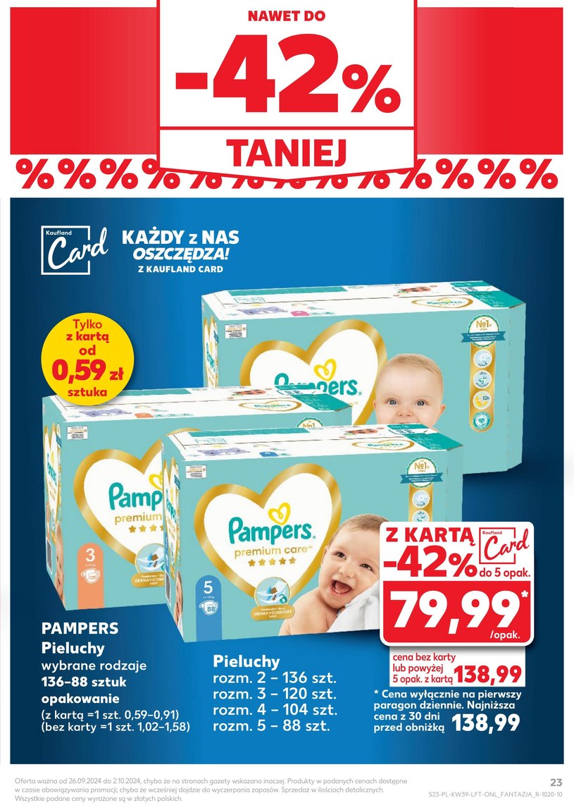 Gazetka: Światowy dzień zwierząt – Kaufland - strona 23