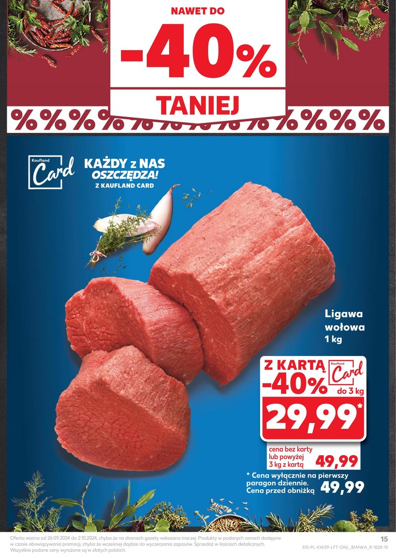 Gazetka: Światowy dzień zwierząt – Kaufland - strona 15