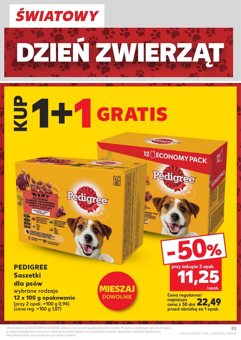 Gazetka: Światowy dzień zwierząt – Kaufland - strona 33