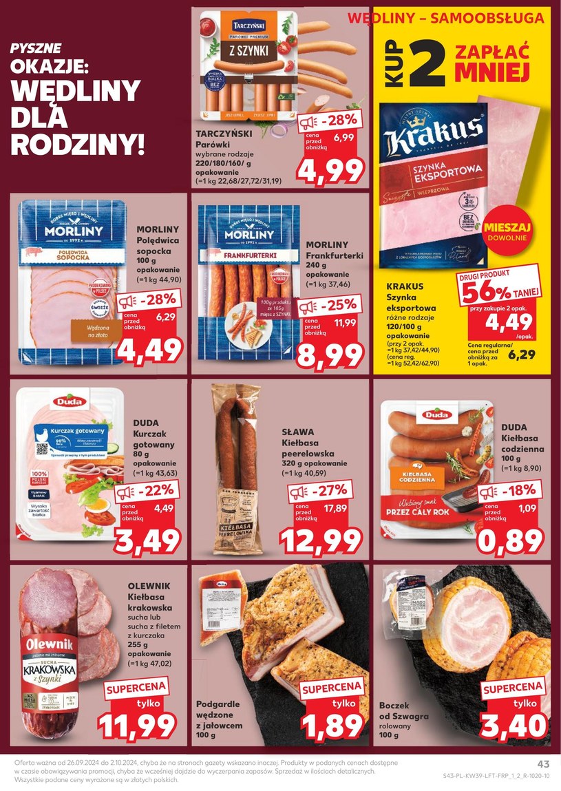 Gazetka: Światowy dzień zwierząt – Kaufland - strona 43