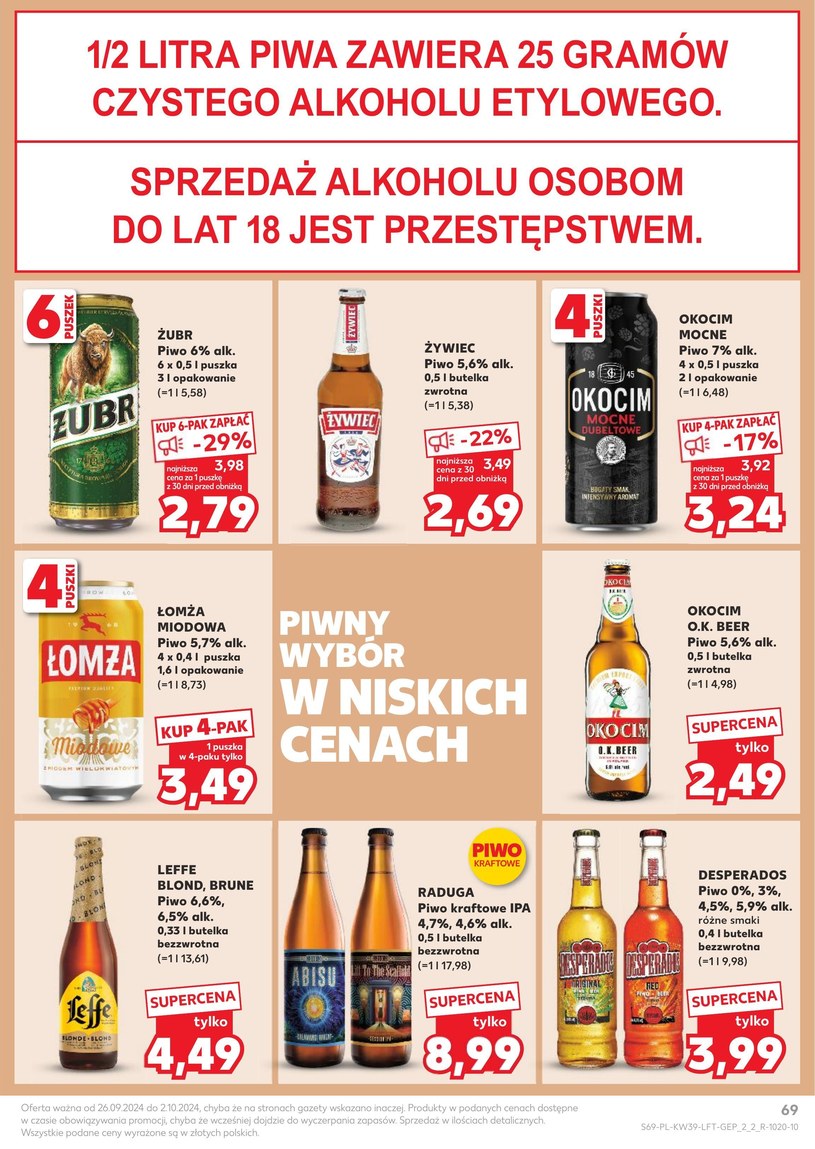 Gazetka: Światowy dzień zwierząt – Kaufland - strona 69