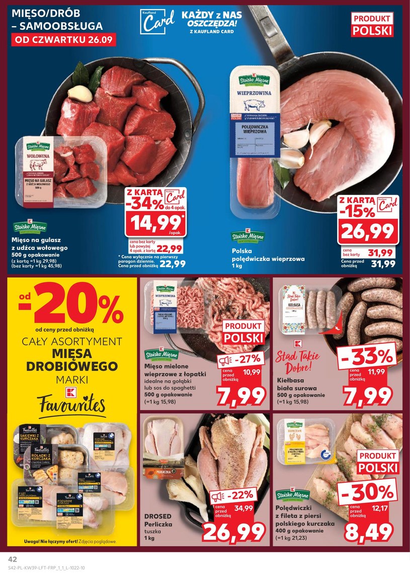 Gazetka: Super rabaty dla każdego – Kaufland - strona 42