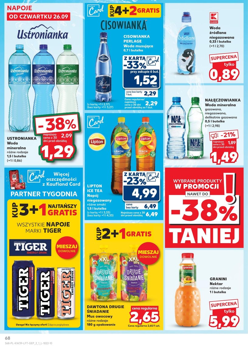 Gazetka: Super rabaty dla każdego – Kaufland - strona 68