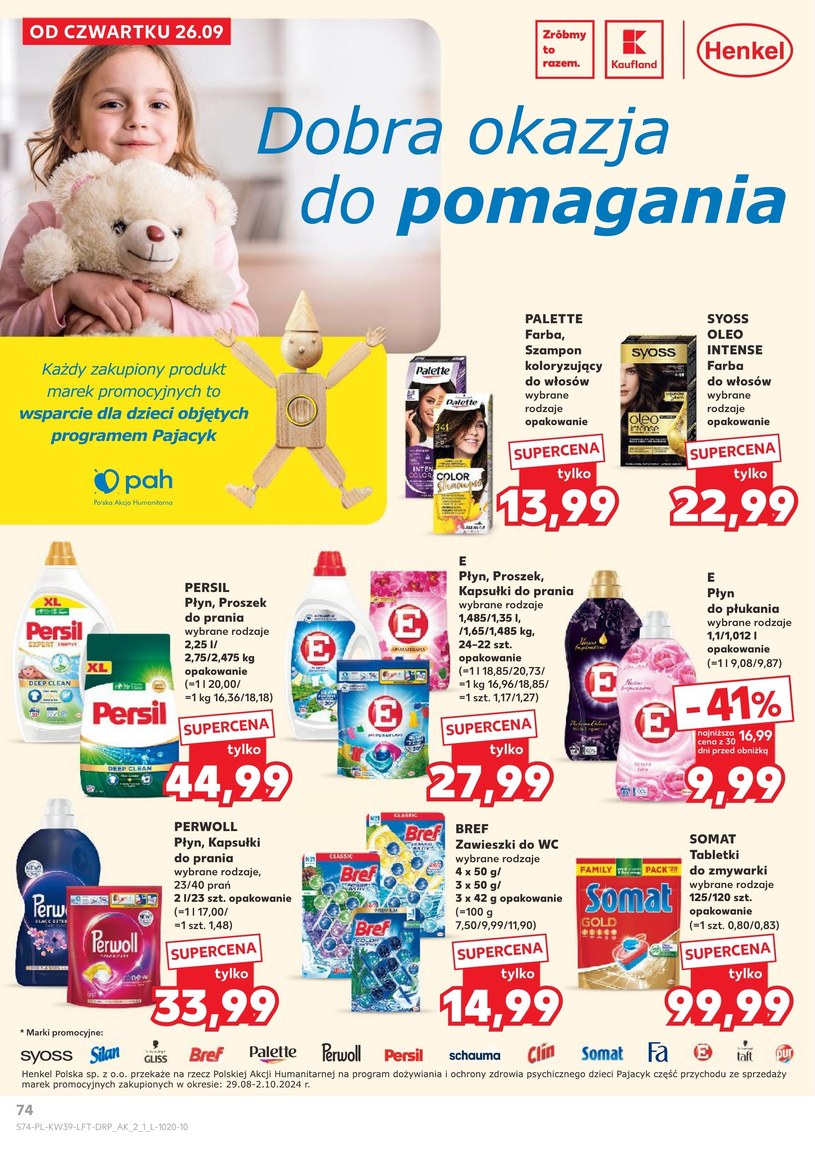 Gazetka: Super rabaty dla każdego – Kaufland - strona 74