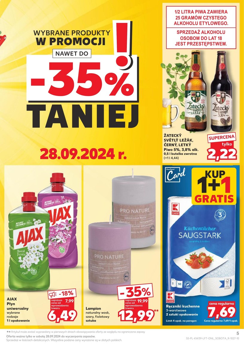 Gazetka: Oferty, które pokochasz – Kaufland - strona 5