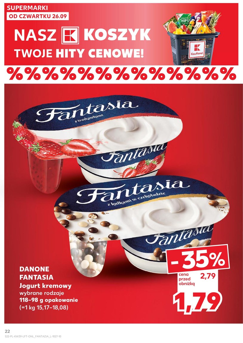 Gazetka: Oferty, które pokochasz – Kaufland - strona 22