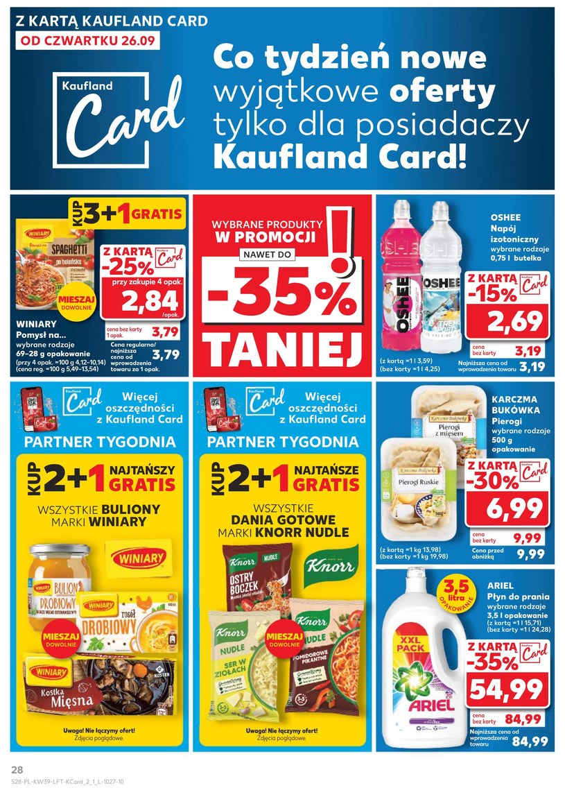 Gazetka: Oferty, które pokochasz – Kaufland - strona 28