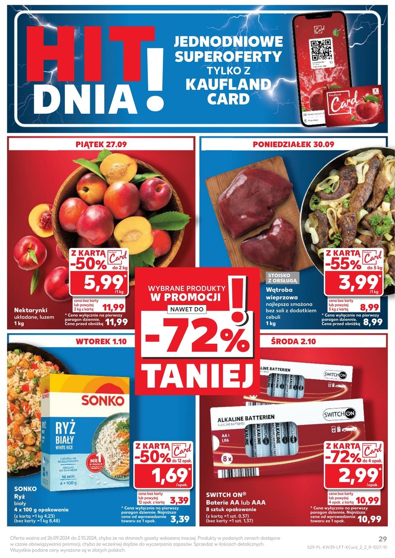 Gazetka: Oferty, które pokochasz – Kaufland - strona 29