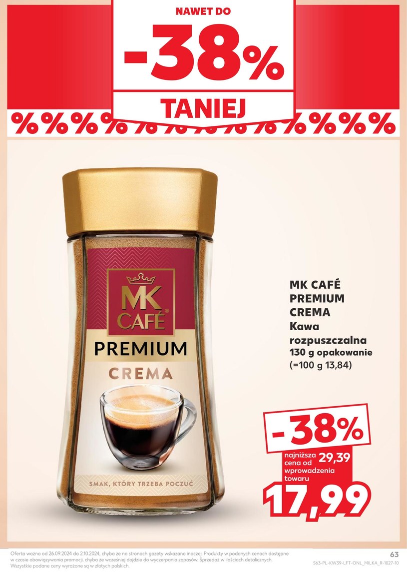 Gazetka: Oferty, które pokochasz – Kaufland - strona 63