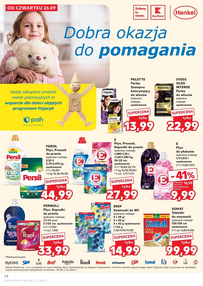 Gazetka: Oferty, które pokochasz – Kaufland - strona 74