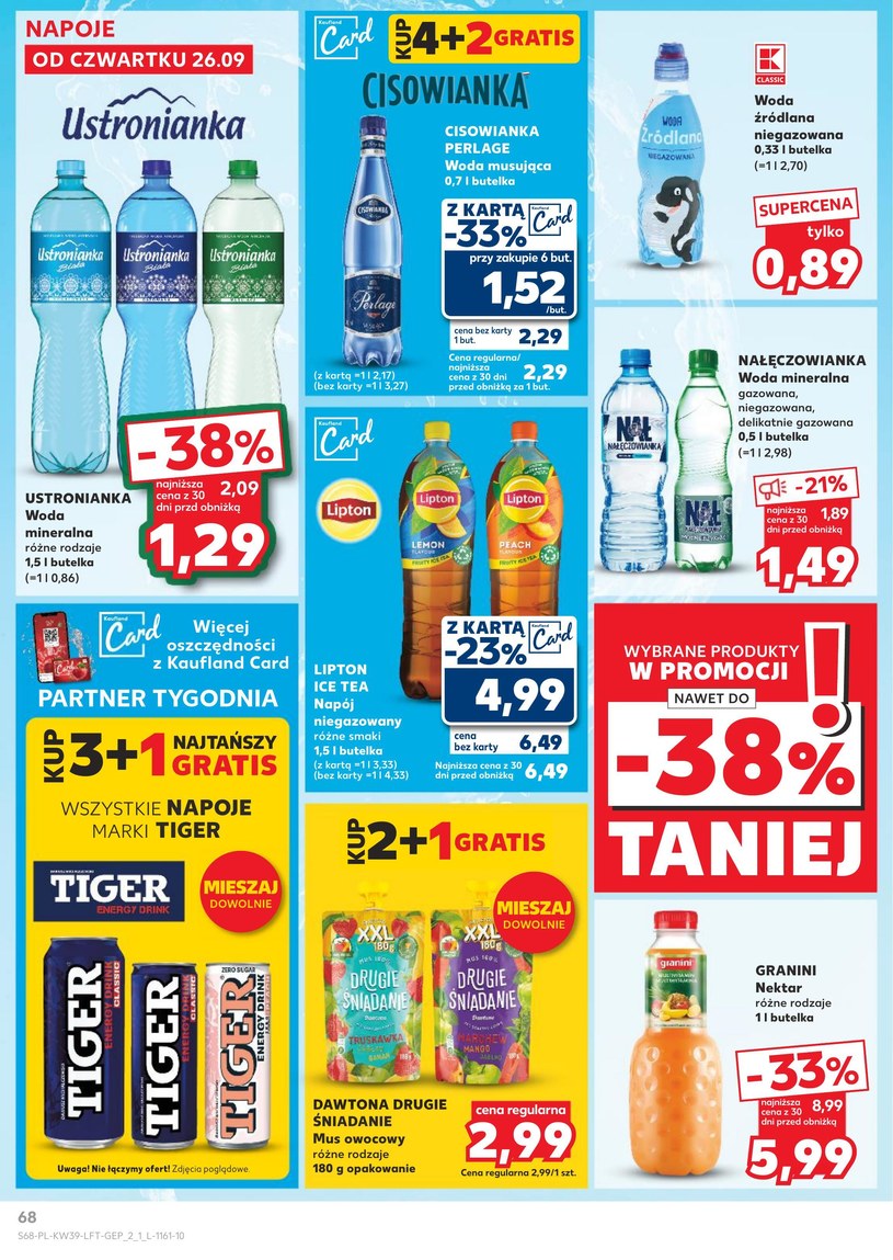 Gazetka: Łap okazje na zakupy – Kaufland - strona 68