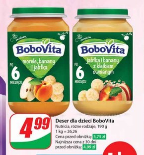 BoboVita Warzywa z delikatną wołowiną po 6 miesiącu 190 g niska cena