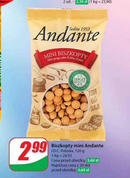 Biszkopty Andante