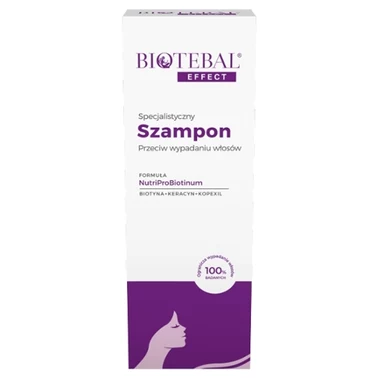 Biotebal EFFECT Specjalistyczny szampon przeciw wypadaniu włosów 200 ml - 1