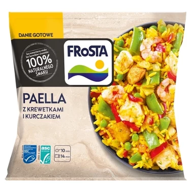 FRoSTA Paella z krewetkami i kurczakiem 400 g - 0