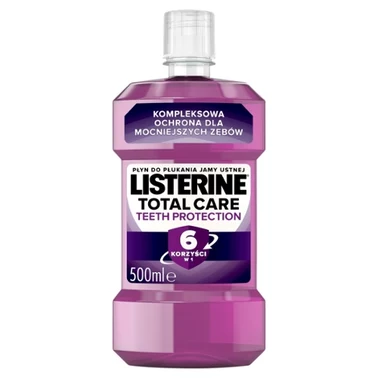 Listerine Total Care Teeth Protection Płyn do płukania jamy ustnej 500 ml - 1