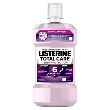 Listerine Total Care Teeth Protection Płyn do płukania jamy ustnej 500 ml - 0