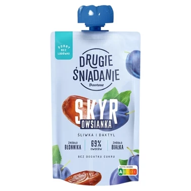 Drugie Śniadanie Skyr owsianka śliwka i daktyl 160 g - 0