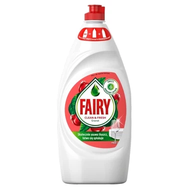 Fairy Clean & Fresh Washing Up Liquid Pomegranate & Honeysuckle 900ML - 0