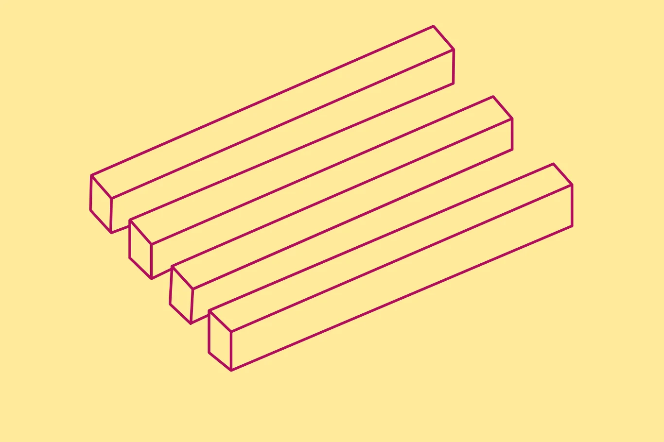 Ile widzisz belek na obrazku? Ta łamigłówka optyczna potrafi przyprawić o zawrót głowy.