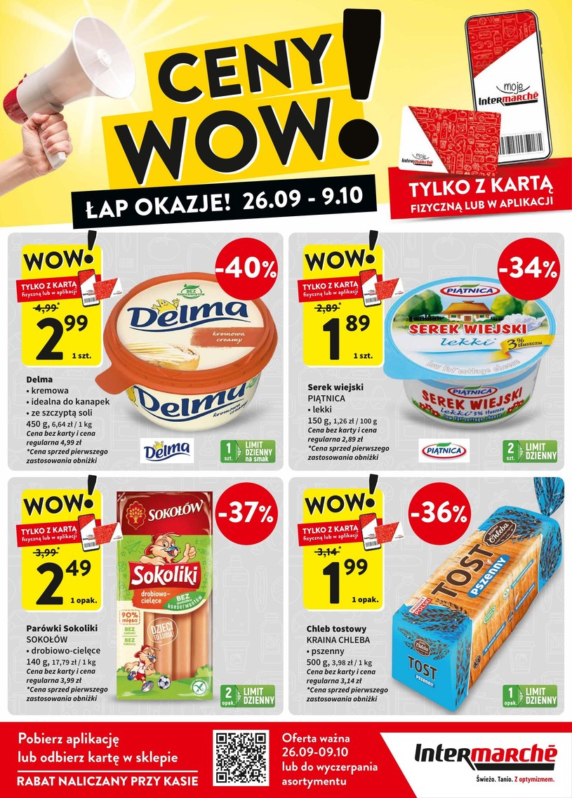 Gazetka promocyjna Intermarche Super - ważna od 26. 09. 2024 do 09. 10. 2024