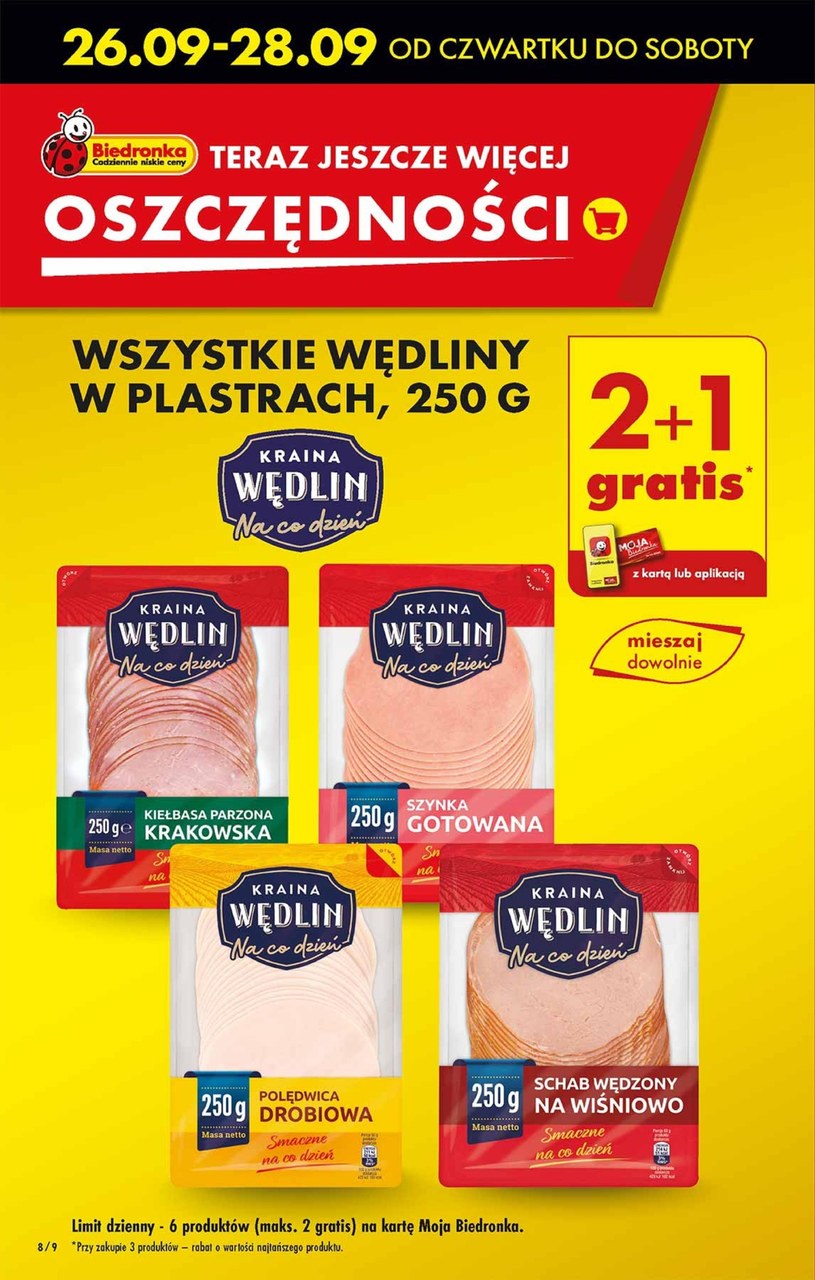 Gazetka: Mega oszczędności na każdy dzień – Biedronka - strona 8