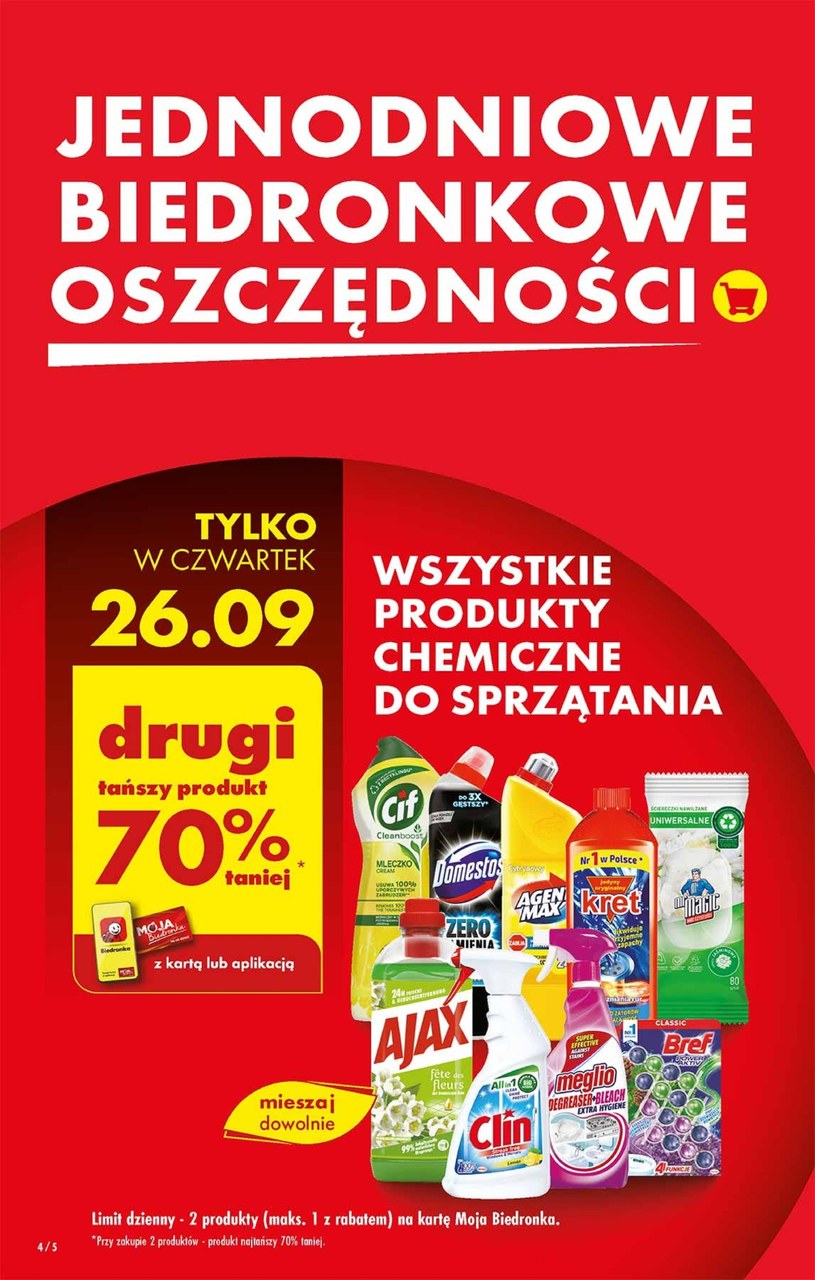 Gazetka: Mega oszczędności na każdy dzień – Biedronka - strona 4