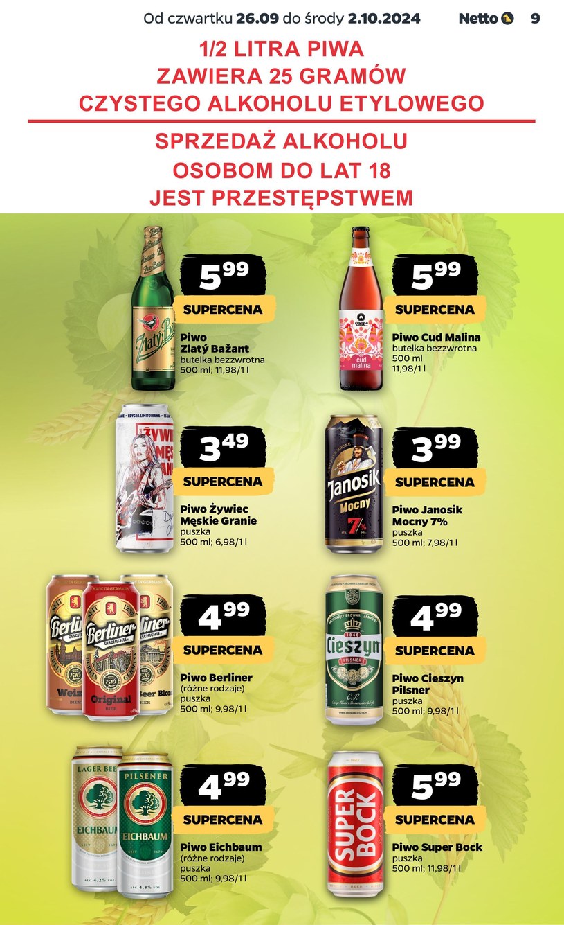 Gazetka: Wybierz taniej, zyskaj więcej – Netto - strona 9