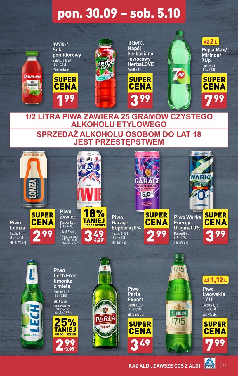 Gazetka: Jakość Aldi w super cenach! - Aldi - strona 11