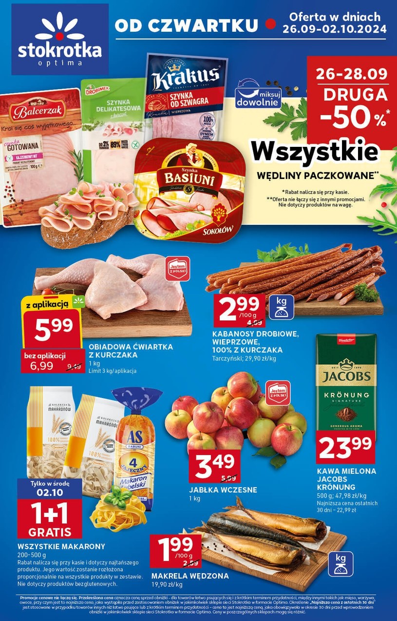 Gazetka promocyjna Stokrotka Optima - wygasła 3 dni temu