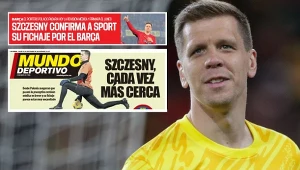 Wojciech Szczęsny na okładkach "Mundo Deportivo" i "Sportu", 26.09.2024 r.