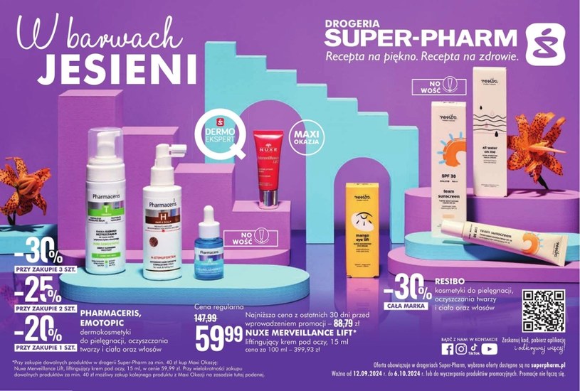 Gazetka: Super-Pharm - w barwach jesieni - strona 1