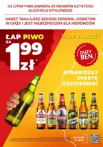 Duży Ben - łap piwo za 1,99 zł