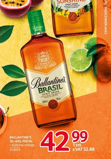 Drink Ballantine's