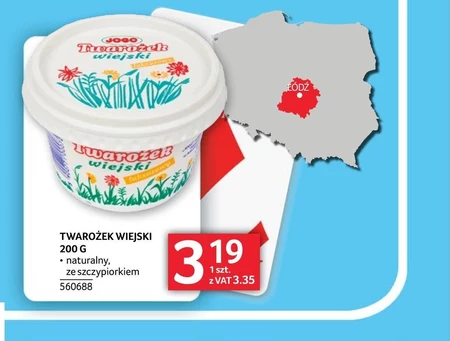 Jogo Twarożek wiejski luksusowy 200 g