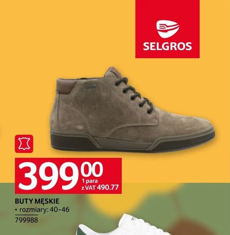 Buty męskie Selgros