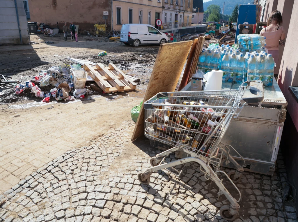 W wyniku powodzi wielu przedsiębiorców straciło dobytek