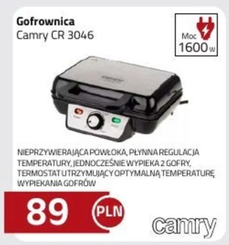 Gofrownica Camry