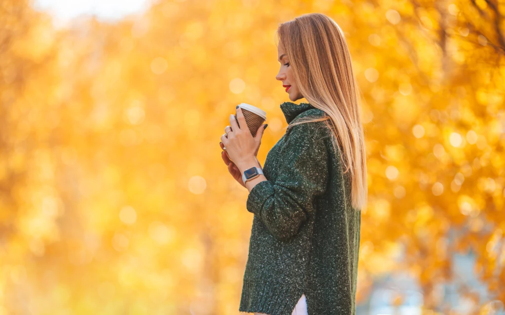 Blond to dobry wybór na jesień