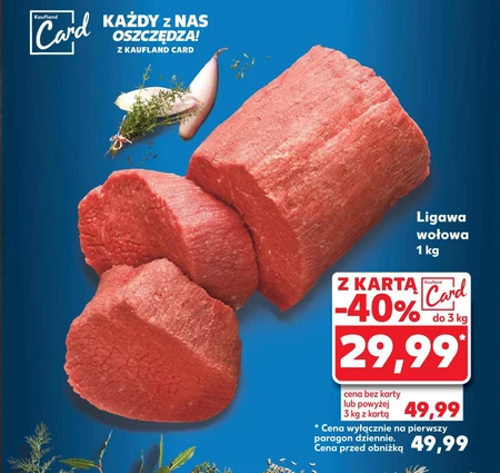 Ligawa wołowa Kaufland