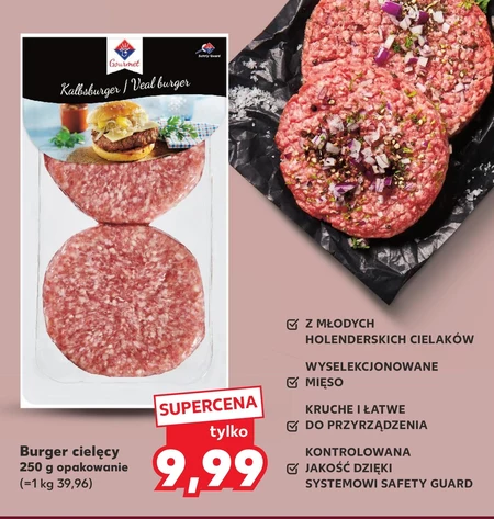 Burger cielęcy Safety