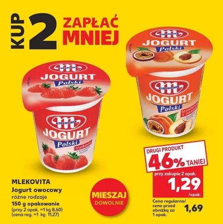 Jogurt owocowy Mlekovita