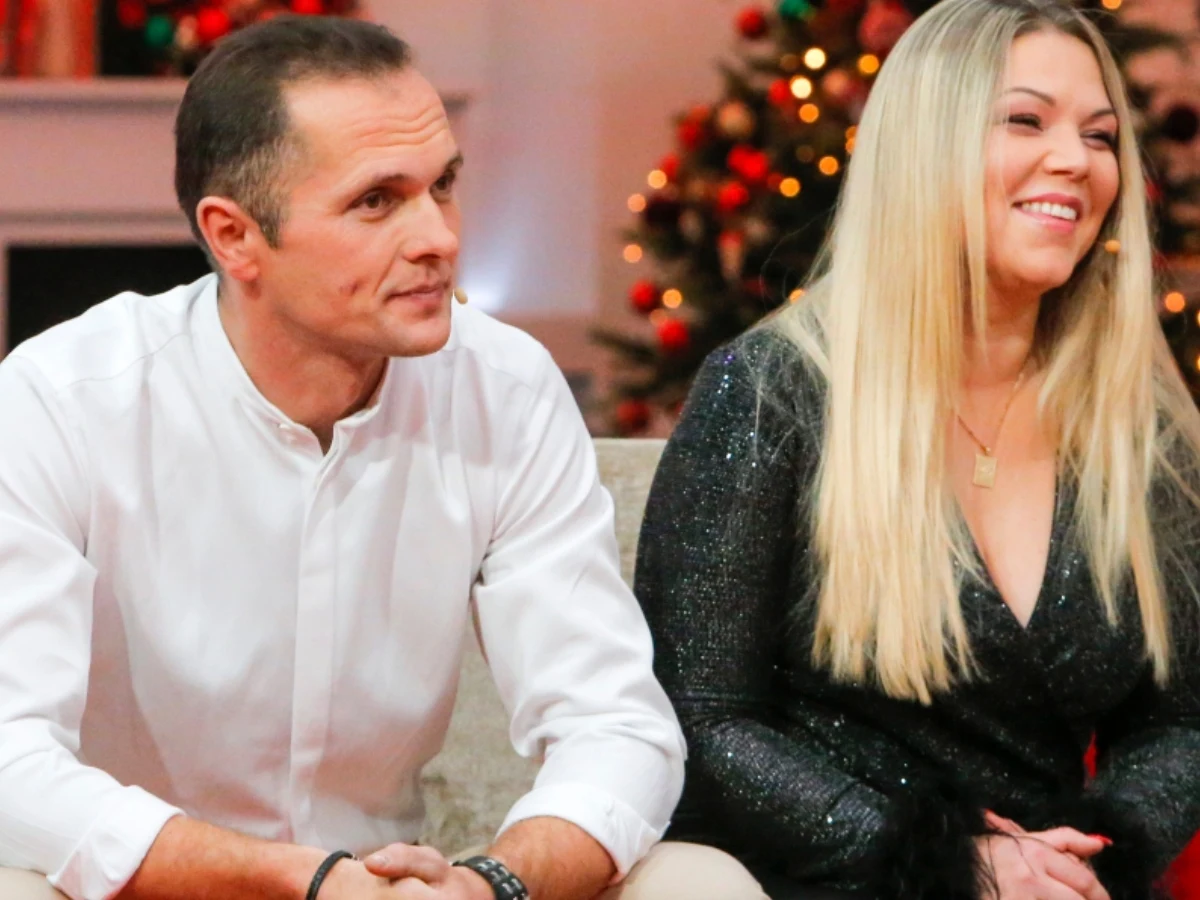 Waldemar Gilas z narzeczoną, Dorotą Waldemar Gilas z narzeczoną, Dorotą