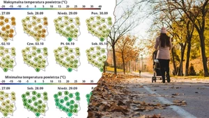 W weekend w Polsce zrobi się chłodniej - wynika z prognoz IMGW. W pierwszym tygodniu października nocami może być tylko kilka stopni powyżej zera