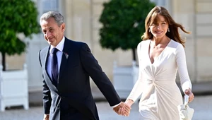 Carla Bruni jest żoną Nicolasa Sarkozy'ego