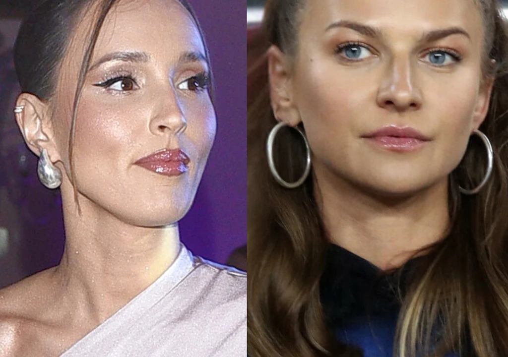 Marina Łuczenko-Szczęsna i Anna Lewandowska