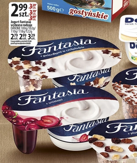 Fantasia Jogurt kremowy z wiśniami 118 g