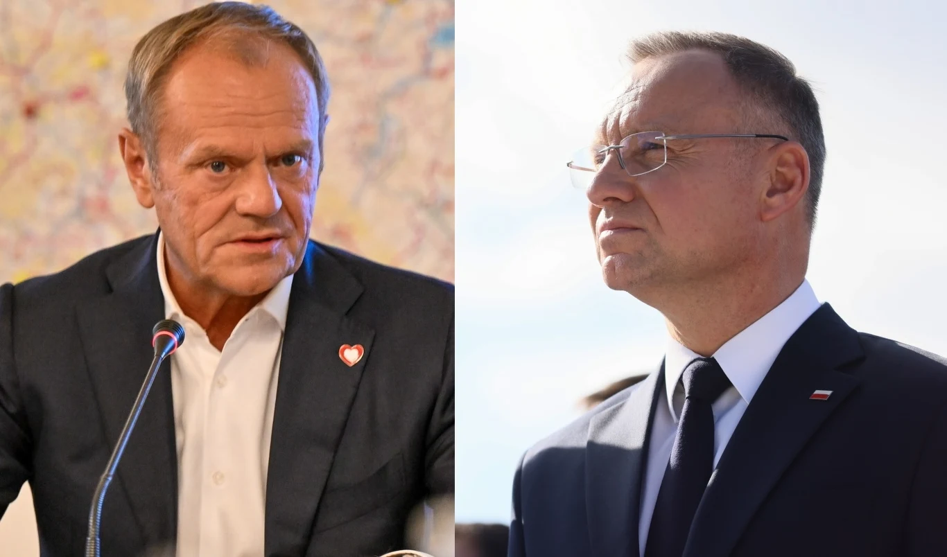 Od lewej: premier Donald Tusk i prezydent Andrzej Duda Od lewej: premier Donald Tusk i prezydent Andrzej Duda