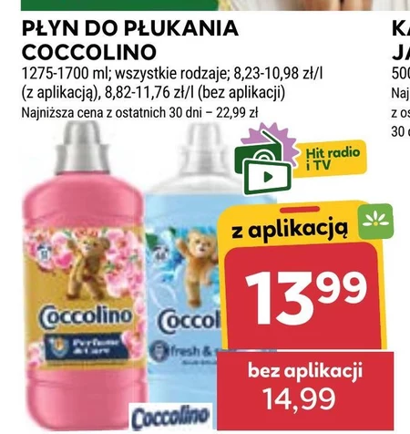 Płyn do płukania Coccolino